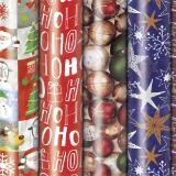 Geschenkpapier/Gutscheinverpackung Weihnachtsgeschenkpapier Xmas, Preisangabe ohne MwSt. (Preis inkl. MwSt. 4,67 €), METRO 3 Meter 1 Stück