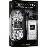 Three Sixty Vodka inkl. 1 Glas, Preisangabe ohne MwSt. (Preis inkl. MwSt. 11,99 €), METRO 0.70 Liter 1 Packung