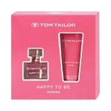 TOM TAILOR Geschenkset Happy to be, Eau de Parfum, Dusche dm 2 Stück 1 Set