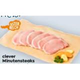 Clever Minutensteak vom Schwein BILLA 500 Gramm 1 Packung