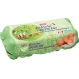 10 frische, große Eier aus österreichischer Freilandhaltung INTERSPAR 1 Packung