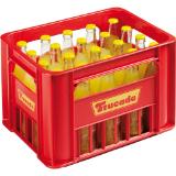 Frucade Orangenfruchtsaftlimonade, Preisangabe ohne MwSt. (Preis inkl. MwSt. 0,48 €), METRO 0.35 Liter 1 Flasche