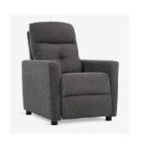 Sessel VEJLBY dunkelgrau Stoff 3630067 JYSK 1 Stück