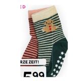 BI STYLED Kindersocken mit Stopper 2 Paar BIPA 1 Set