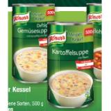 Knorr Meister Kessel Suppe versch. Sorten Maximarkt 500 Gramm 1 Dose