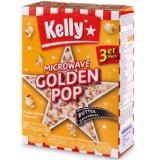 Promotion Bild von Kelly's Mikrowellen Popcorn Salz oder Butter HOFER 270 Gramm 1 Packung