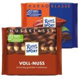 Ritter Sport Kakaoklasse od. Nussklasse div. Sorten Penny 100 Gramm 1 Tafel