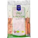 Promotion Bild von Metro Chef BIO Karotten, Preisangabe ohne MwSt. (Preis inkl. MwSt. 1,86 €), METRO 1 Kilogramm 1 Packung