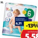 Mamia Windeln XL Gr. 6 HOFER 30 Stück
