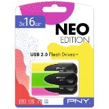 PNY USB-Stick PAGRO DISKONT 3 Stück 1 Packung