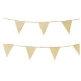 Promotion Bild von Wimpelkette, Pappe, gold HEMA 4 Meter 1 Stück