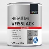 VINCENT Premium Weißlack, glänzend 110668 HELLWEG 750 Milliliter 1 Dose