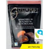 Gourmet Finest Cuisine Schokofrüchte Aprikose, Ananas oder Banane HOFER 150 Gramm 1 Packung