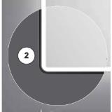 Bild von Valblue LED-Lichtspiegel „Black Nova“ 407403 HELLWEG 1 Stück