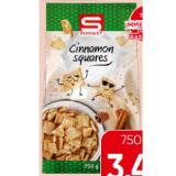 S-BUDGET Cinnamon Squares SPAR 750 Gramm 1 Packung