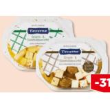 Taverna Snack- und Salatkäsewürfel versch. Sorten Unimarkt 100 Gramm 1 Packung
