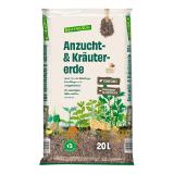 IMMERGRÜN Anzucht- und Kräutererde Torffrei 20 l 1 Packung