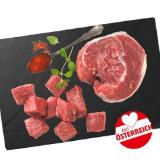Ich bin Österreich Rindsgulaschfleisch würfelig geschnitten Penny 1 Kilogramm