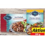 Promotion Bild von 1001 Delights Kebab Rind oder Huhn Lidl 300 Gramm 1 Packung