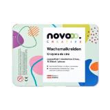 novooo Wachsmalkreiden wasserfest oder wasservermalbar PAGRO & LIBRO 10 Stück
