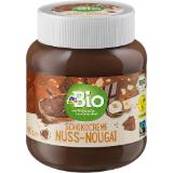 dmBio Schokocreme Nuss-Nougat dm 400 Gramm 1 Glas