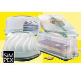 Promotion Bild von Simpex Color Kuchenbehälter versch. Formen Maximarkt 1 Stück
