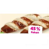 Schedel Bio-Laugenstange mit Steinsalz bestreut, vegan Denns BioMarkt 2 Stück