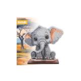CRAFT BUDDY Crystal Art Buddies Tiere Verschiedene Tierfiguren aus Holz PAGRO & LIBRO 1 Stück