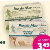 Pan do Mar Fischspezialitäten verschiedene Sorten Denns BioMarkt 1 Packung
