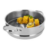 Silvercrest Edelstahl-Dampfgareinsatz Ø 24 cm Lidl 1 Stück