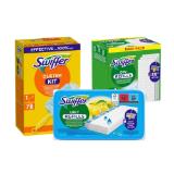 Swiffer Bodentücher Wet, Bodenstaubtücher Dry oder Duster Staubmagnet Kit Halter + 7 Tücher Lidl APP Preis 1 Packung