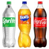 Coca-Cola Limonade versch. Sorten Lidl APP Preis 1.50 Liter 1 Flasche