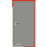 CPL-Tür „Donau G-TEC“, staubgrau matt 650518 HELLWEG 1 Stück