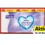 Floralys Küchentücher 2-lagig Lidl 12 Rollen 1 Packung