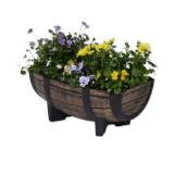 dobar Pflanzkübel „Fass“ Lidl 1 Stück