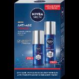 Nivea Men Gesichtspflegeset Anti-Age Power Serum, 30 ml Feuchtigkeitscreme, 50 ml dm 1 Set