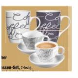 Promotion Bild von RITZENHOFF Porzellan Kaffeebecher oder Espressotassen-Set Maximarkt 1 Set