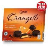 Choceur Orangetti/Tiraminelli HOFER 83 Gramm 1 Packung