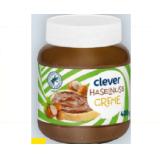 Clever Haselnusscreme BILLA 400 Gramm 1 Glas