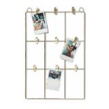 Promotion Bild von Instax-Fotohalter, 35 x 23 cm, golden, 9 Klammern HEMA 1 Stück