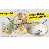 Ritzenhoff & Breker Porzellan-Kinderset Hoftiere Maximarkt 3 Stück