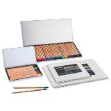 Bild von boesner Pastellstift versch. Set, Preisangabe ohne MwSt. (Preis inkl. MwSt. 16,16 €), boesner 1 Set
