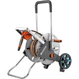 Gardena Schlauchwagen AquaRoll M Easy Metall, Preisangabe ohne MwSt. (Preis inkl. MwSt. 107,99 €), METRO 1 Stück