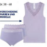 Up 2 Fashion Women Damen-Unterhemd/Slips, Doppelpkg. versch. Farben und Modelle HOFER 1 Packung