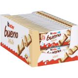 Kinder Bueno od. Bueno White, Preisangabe ohne MwSt. (Preis inkl. MwSt. 0,82 €), METRO 1 Stück
