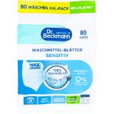 Dr.Beckmann Waschmittel-Blätter 80 WG div. Sorten, Preisangabe ohne MwSt. (Preis inkl. MwSt. 12,95 €), METRO 1 Packung