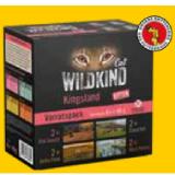 WILDKIND Cat Nassnahrung für Katzen div. Sorten DAS FUTTERHAUS 85 Gramm 8 Stück