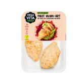 Bild von Vegavita Filet Huhn-Art auf Basis von pflanzlichen Proteinen Sutterlüty 170 Gramm 1 Packung