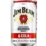 Jim Beam & Cola BILLA PLUS 0.33 Liter 1 Dose