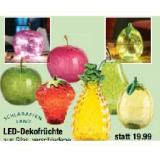 Schlaraffenland LED-Dekofrüchte Maximarkt 1 Stück